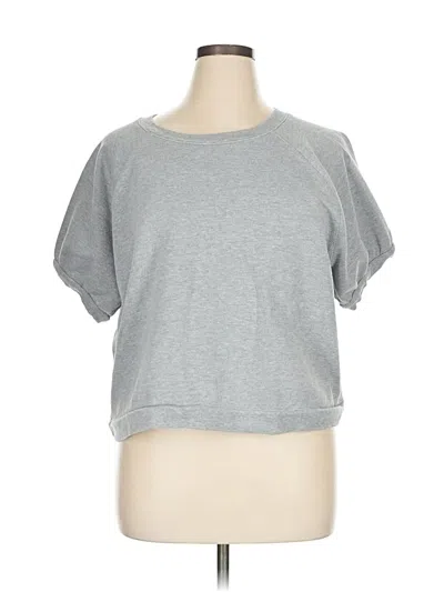 Pre-owned Madewell Cardigan Sweater In Gray