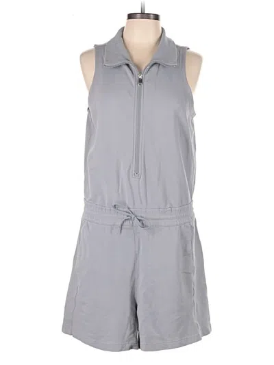Pre-owned Athleta Romper In Gray