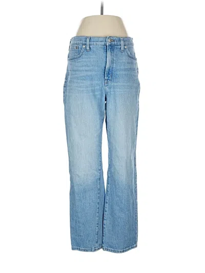 Pre-owned Madewell Jeans In Blue