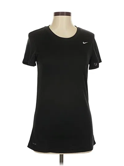 Pre-owned Nike Active T-shirt In Black