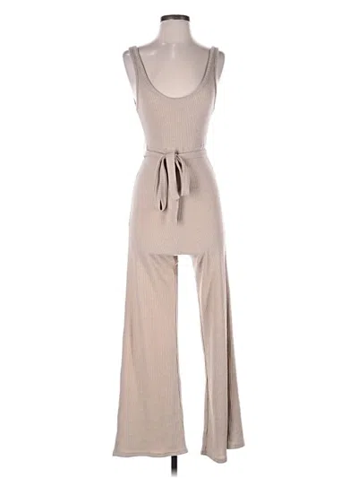 Pre-owned Princess Polly Jumpsuit In Brown