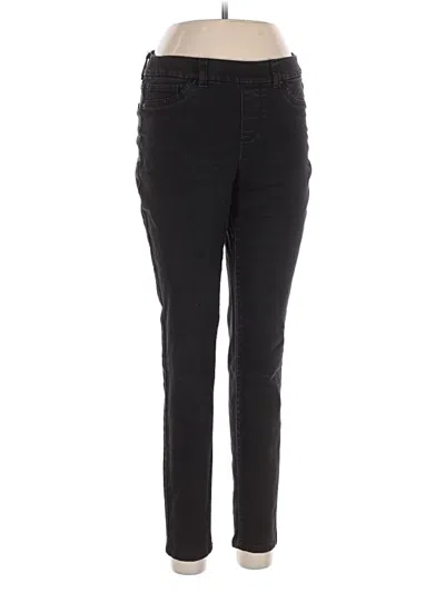 Pre-owned Charter Club Jeggings In Black