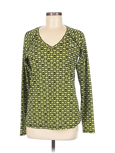 Pre-owned Under Armour Long Sleeve T-shirt In Green