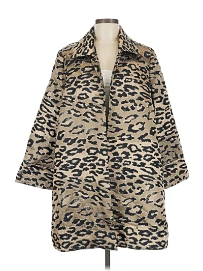 Pre-owned Chico's Coat In Gold