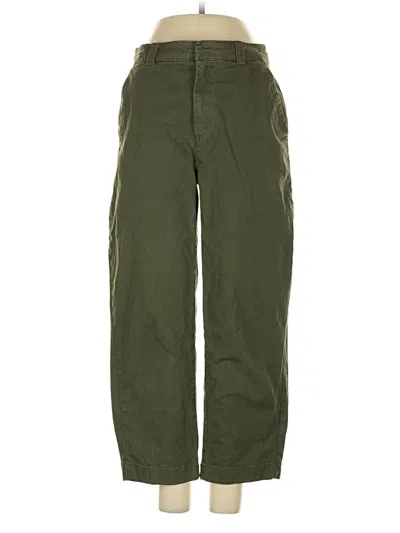 Pre-owned Gap Khaki Pant In Green