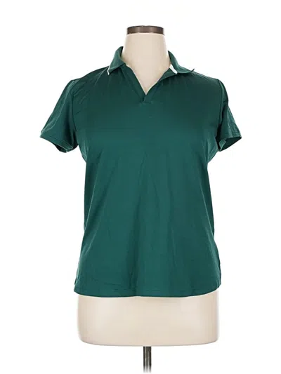 Pre-owned Walter Hagen Short Sleeve Polo Shirt In Green