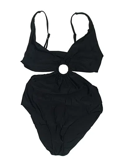 Pre-owned Onia One Piece Swimsuit In Black