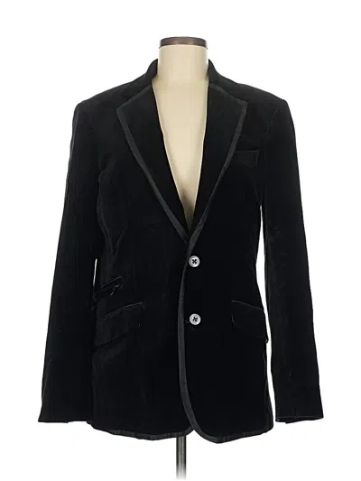 Pre-owned Robert Graham Blazer Jacket In Black