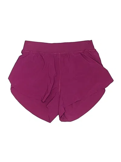 Pre-owned Crz Yoga Athletic Shorts In Purple