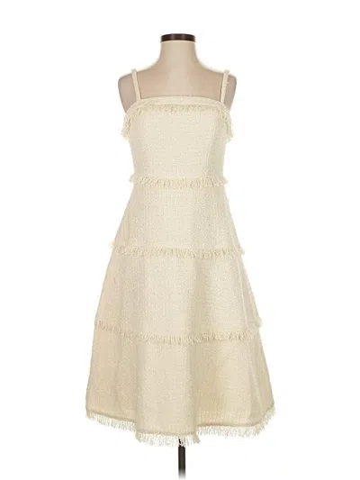 Donna Karan Cocktail Dress In White