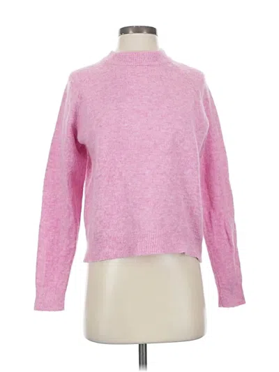 Pre-owned Zara Turtleneck Sweater In Pink
