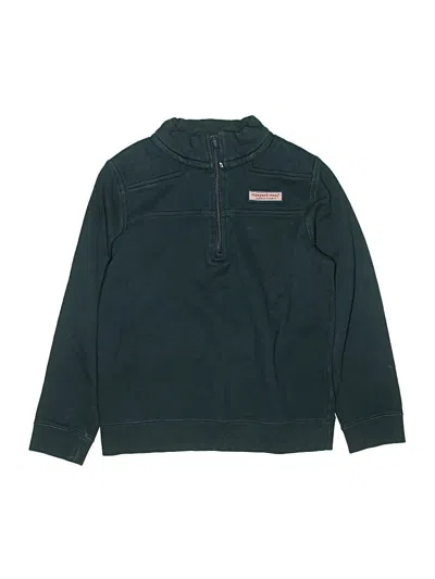 Pre-owned Vineyard Vines Kids' Sweatshirt In Green