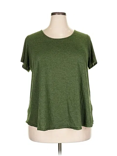 Pre-owned Perseption Concept Short Sleeve T-shirt In Green