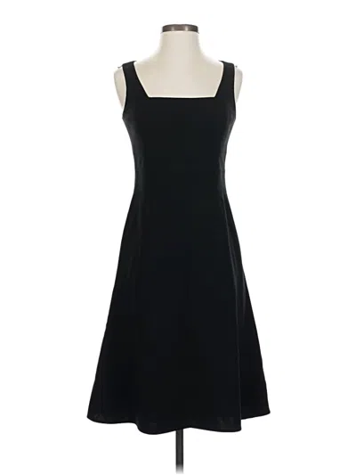 Pre-owned Ann Taylor Casual Dress In Black