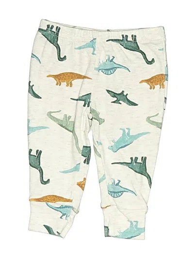 Pre-owned Child Of Mine By Carter's Babies' Sweatpants In White