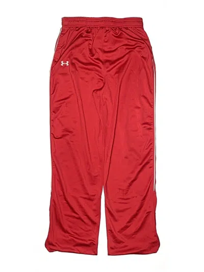 Pre-owned Under Armour Kids' Track Pants In Red