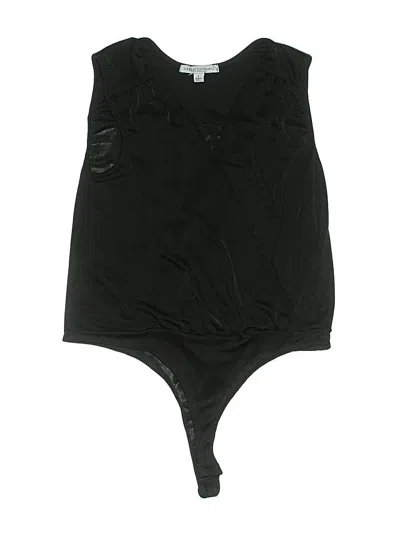 Pre-owned Green Envelope Bodysuit In Black