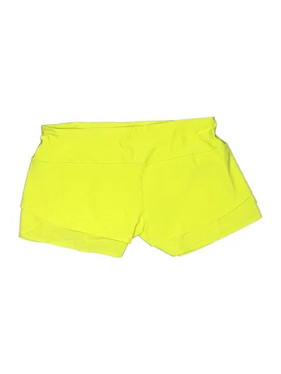 Pre-owned Spyder Athletic Shorts In Yellow