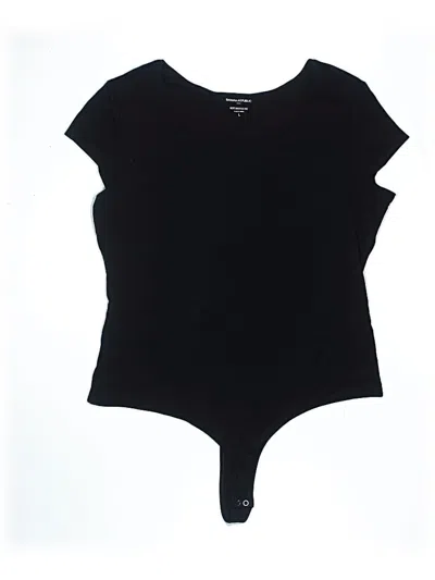Pre-owned Banana Republic Factory Store Bodysuit In Black