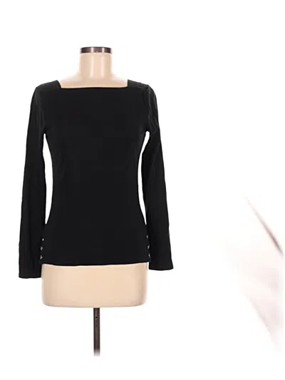 Pre-owned Polo Ralph Lauren Long Sleeve T-shirt In Black