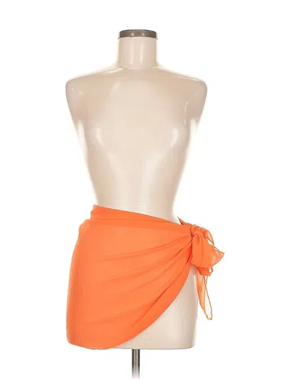 Pre-owned Ekouaer Swimsuit Bottoms In Orange