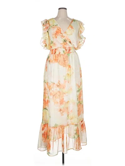 Express Cocktail Dress In Orange