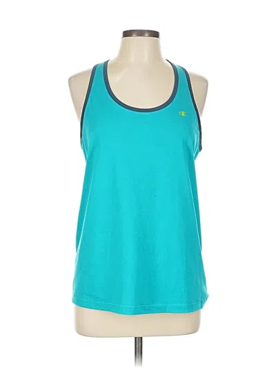 Pre-owned Champion Active Tank Top In Blue