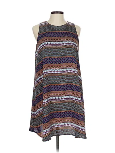 Pre-owned Artisan Ny Casual Dress In Gray