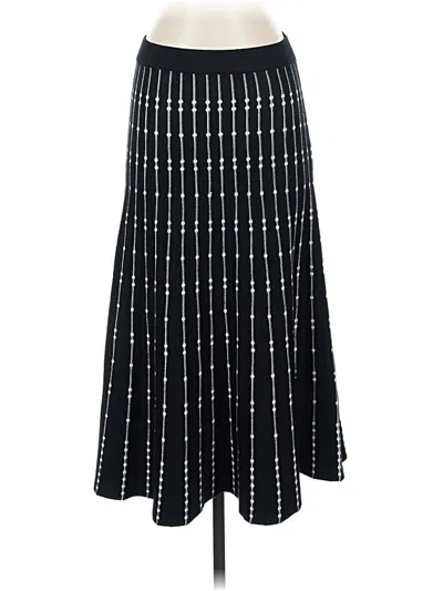 Pre-owned Max Studio Casual Skirt In Black