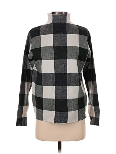 Pre-owned Tahari Turtleneck Sweater In Black