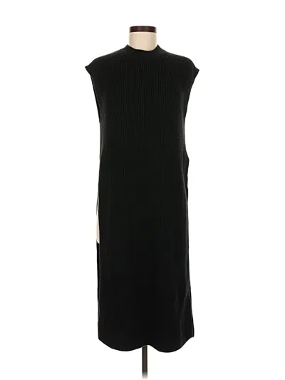 Pre-owned H&m Casual Dress In Black