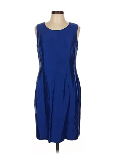 Pre-owned Talbots Cocktail Dress In Blue