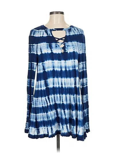Pre-owned Wishful Park Casual Dress In Blue