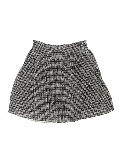 Pre-owned Zara Kids' Skirt In Gray