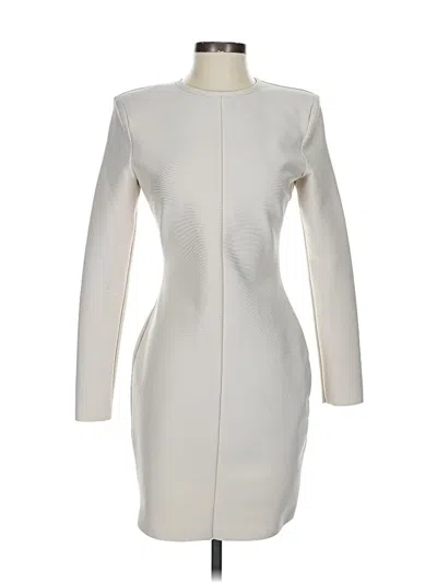 Pre-owned Karen Millen Cocktail Dress In White