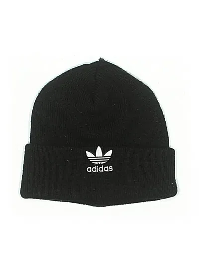 Pre-owned Adidas Originals Beanie Hat In Black