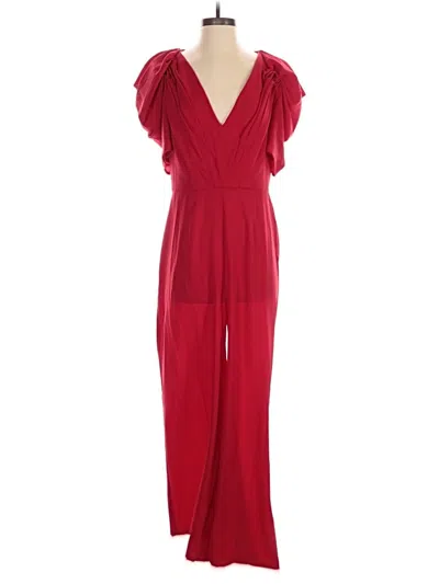 Pre-owned C/meo Collective Jumpsuit In Red