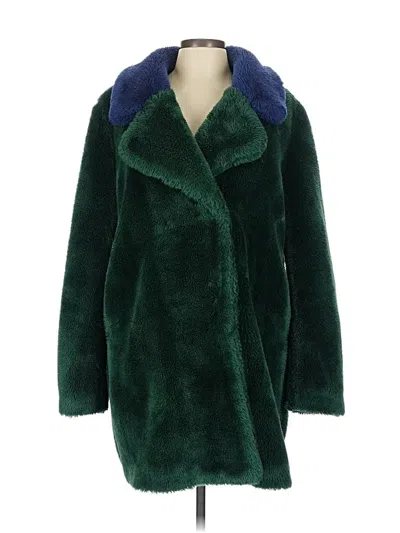 Pre-owned Pinko Coat In Green