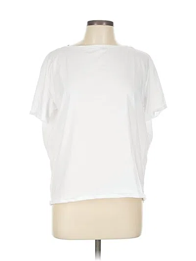 Pre-owned Crz Yoga Short Sleeve T-shirt In White