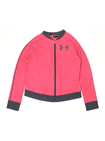 Pre-owned Under Armour Kids' Track Jacket In Pink
