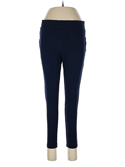 Pre-owned Ann Taylor Loft Active Pants In Blue