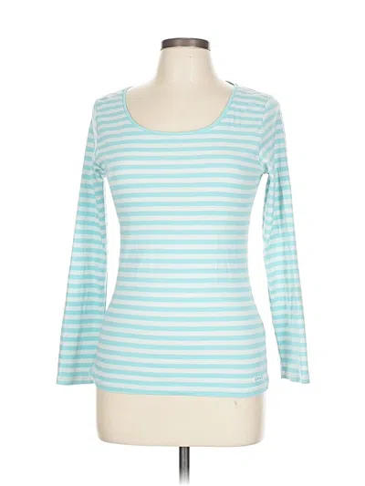 Pre-owned Gant 3/4 Sleeve T-shirt In Blue