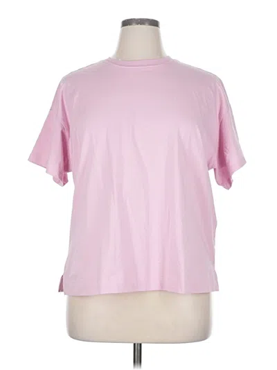 Pre-owned Old Navy Short Sleeve T-shirt In Pink