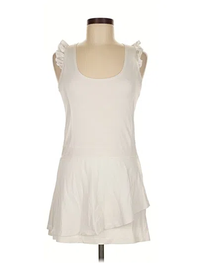 Pre-owned Lija Casual Dress In White