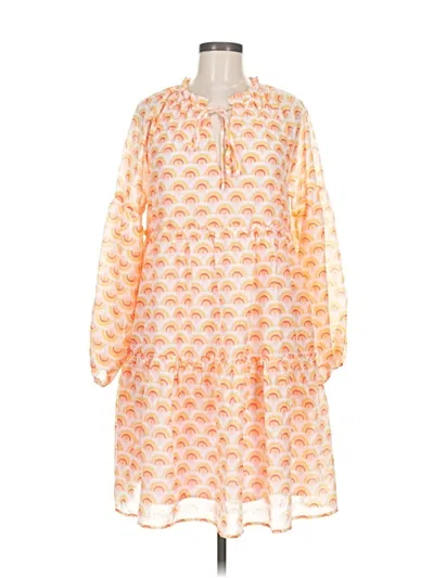 Pre-owned J.marie Casual Dress In Orange