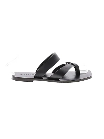 Pre-owned A.emery Sandals In Black