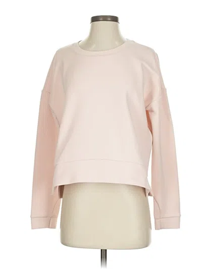 Pre-owned Athleta Sweatshirt In Pink