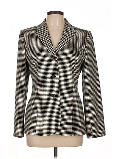 Pre-owned Ann Taylor Blazer Jacket In Gold