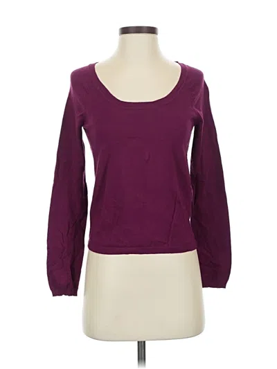 Pre-owned Talbots Long Sleeve T-shirt In Purple