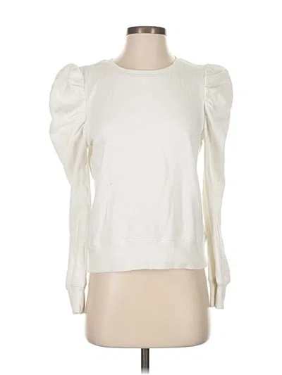 Pre-owned Rebecca Minkoff Sweatshirt In White